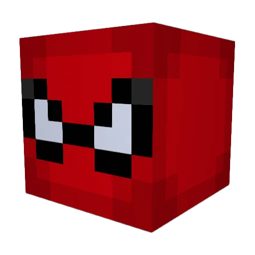 Nick65866 Minecraft avatar head, 3D render
