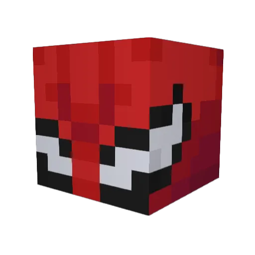Nick71209 Minecraft avatar head, 3D render