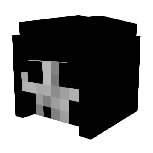 NickC18 Minecraft avatar head, 3D render