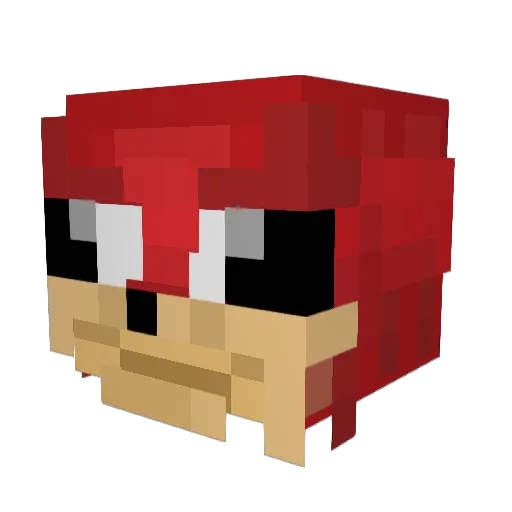 NickD1725 Minecraft avatar head, 3D render