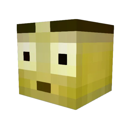 NickFT Minecraft avatar head, 3D render