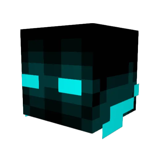 NickH444 Minecraft avatar head, 3D render