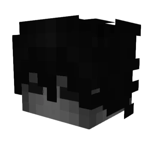NickHatesNames Minecraft avatar head, 3D render