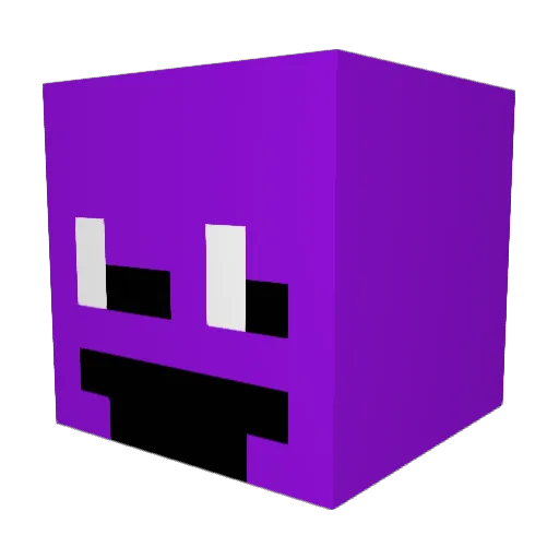 NickIsInParis Minecraft avatar head, 3D render