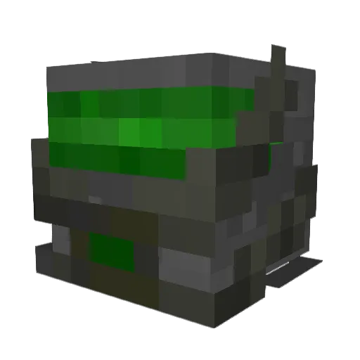 NickMo99 Minecraft avatar head, 3D render