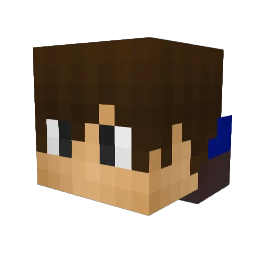NickMontoya123 Minecraft avatar head, 3D render