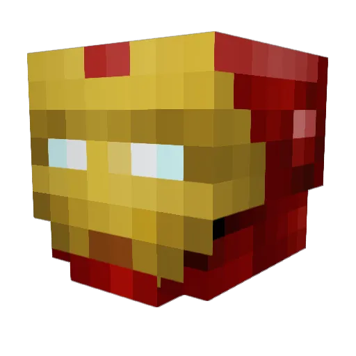 NickNiz Minecraft avatar head, 3D render
