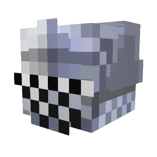 NickSlickk Minecraft avatar head, 3D render