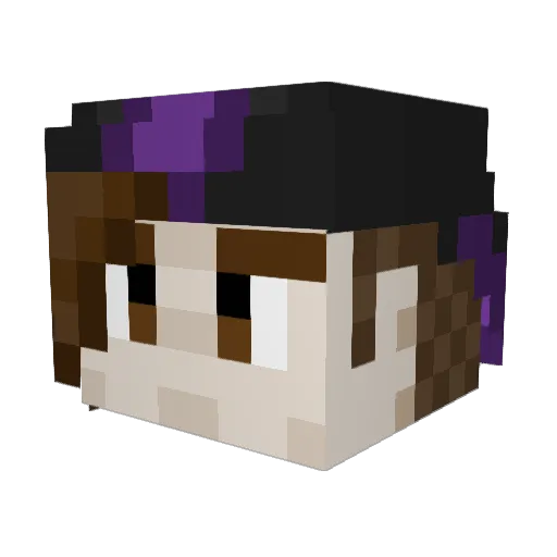 NickTheOwl Minecraft avatar head, 3D render