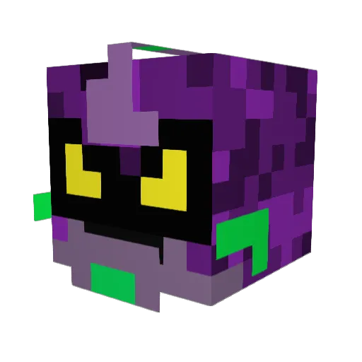 NickX188 Minecraft avatar head, 3D render