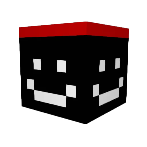 Nick_Cage662 Minecraft avatar head, 3D render