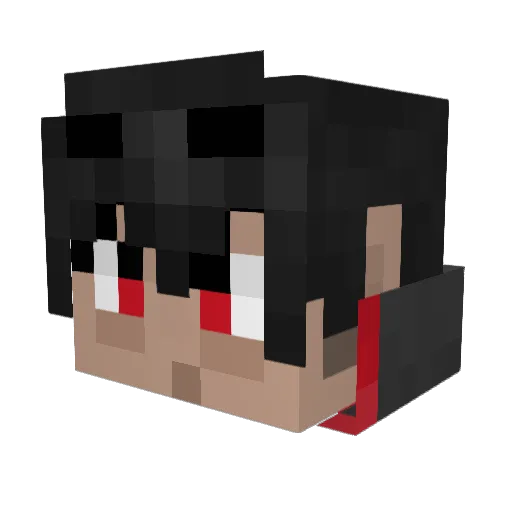 Nick_Knackatory Minecraft avatar head, 3D render