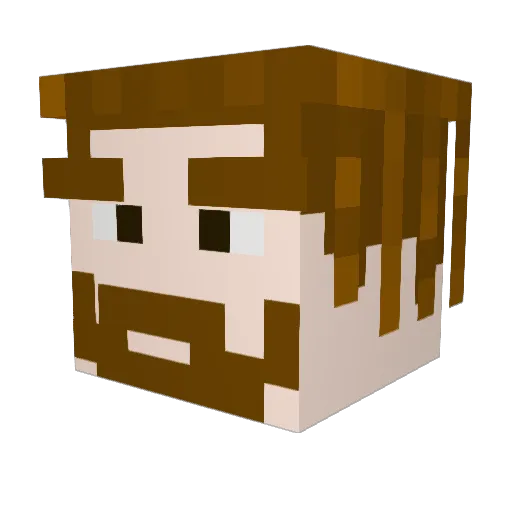 Nick_Lynch Minecraft avatar head, 3D render