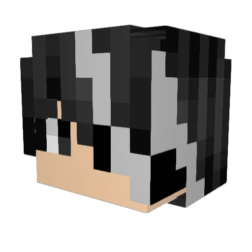 Nick_egiant1 Minecraft avatar head, 3D render