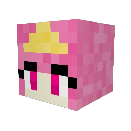 Nick_ne72 Minecraft avatar head, 3D render
