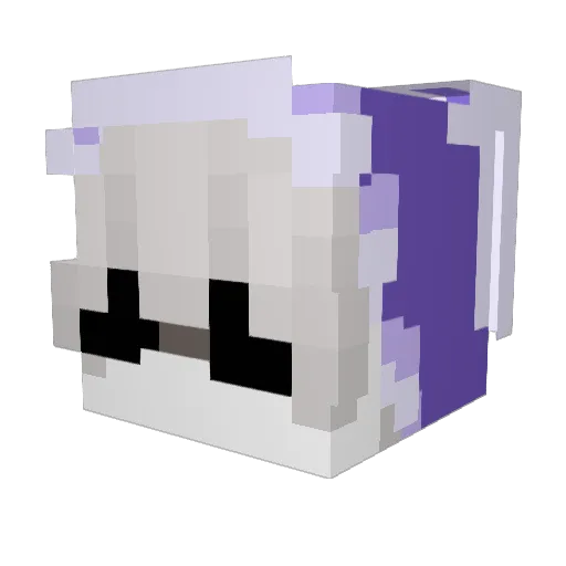 Nickel_420 Minecraft avatar head, 3D render