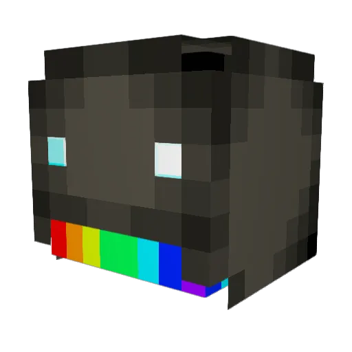 Nicko1038 Minecraft avatar head, 3D render