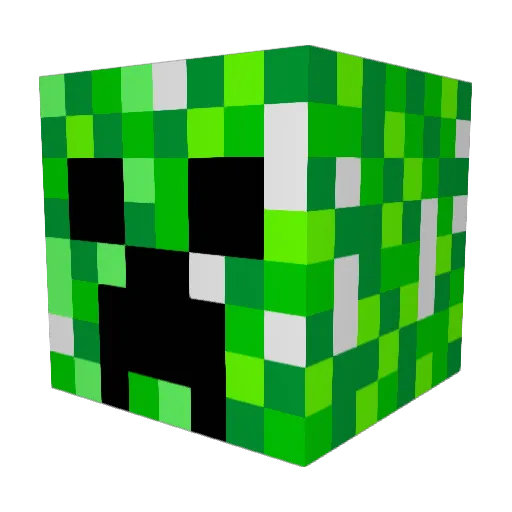 NickoBoss Minecraft avatar head, 3D render