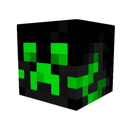 Nickrarri Minecraft avatar head, 3D render