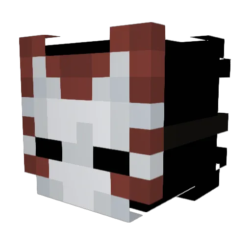 Nickson24 Minecraft avatar head, 3D render