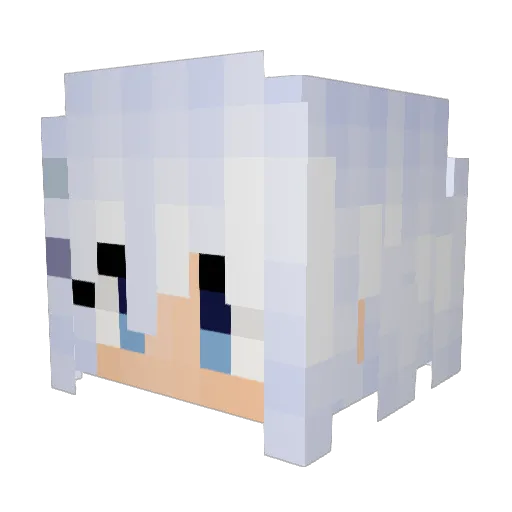 Nicksuzx82 Minecraft avatar head, 3D render