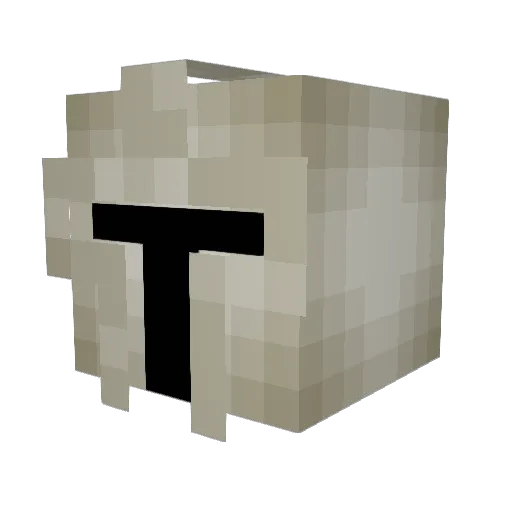 Nicky43 Minecraft avatar head, 3D render
