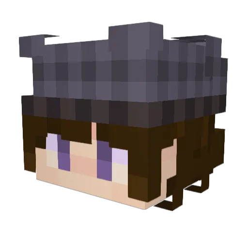 Nicky_0815 Minecraft avatar head, 3D render