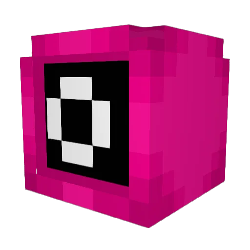 NickytheTotoro Minecraft avatar head, 3D render