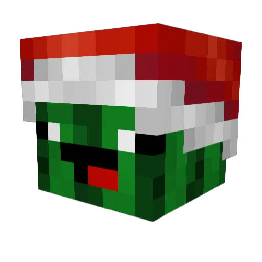 Nickyyyiscrazy Minecraft avatar head, 3D render