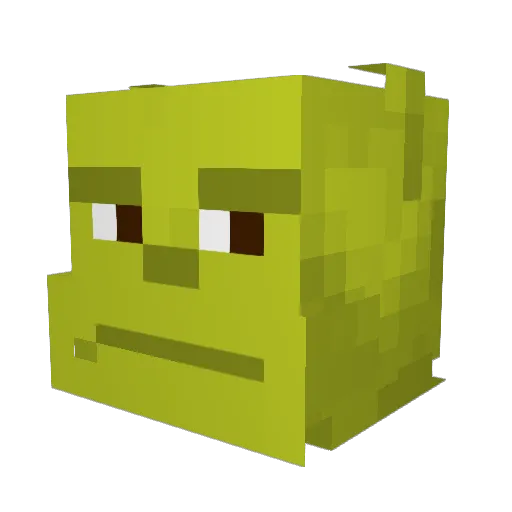 Nickyyyyyy Minecraft avatar head, 3D render