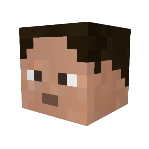 Niclas2707 Minecraft avatar head, 3D render