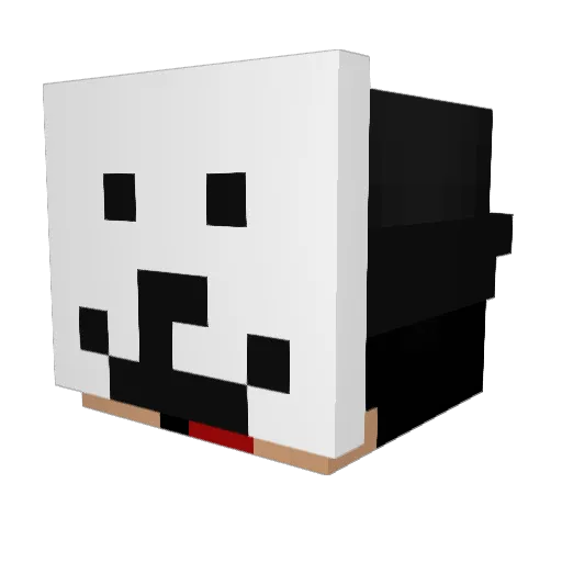 Nico201319 Minecraft avatar head, 3D render
