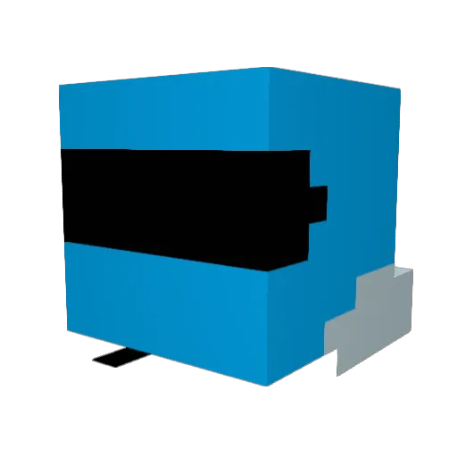 Nico26584981 Minecraft avatar head, 3D render