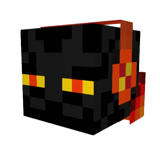 Nico670 Minecraft avatar head, 3D render