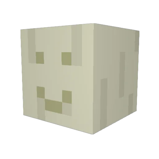 NicoFalcon Minecraft avatar head, 3D render