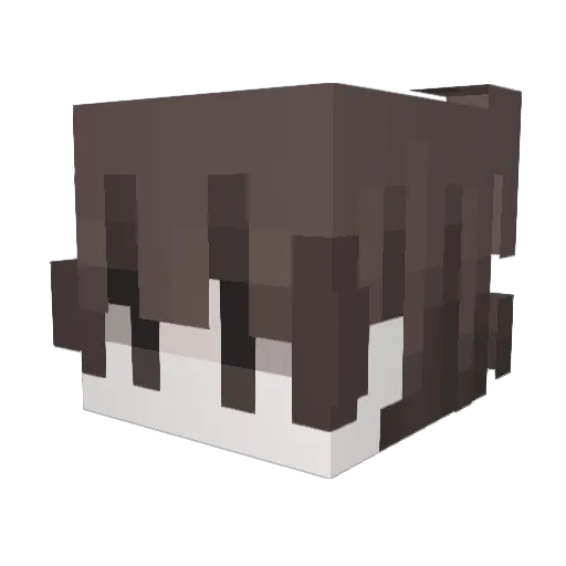 NicoSmallo Minecraft avatar head, 3D render