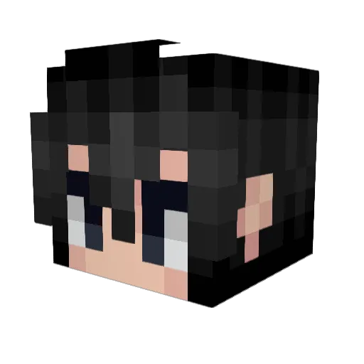 Nico_0415 Minecraft avatar head, 3D render