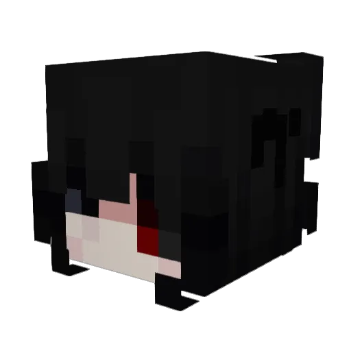 Nico_D_Pro Minecraft avatar head, 3D render