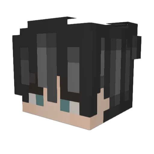 Nico_Garrix Minecraft avatar head, 3D render