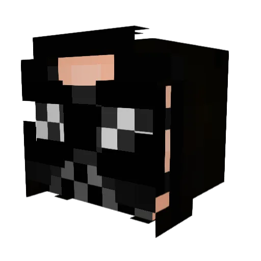 Nico_Killer Minecraft avatar head, 3D render