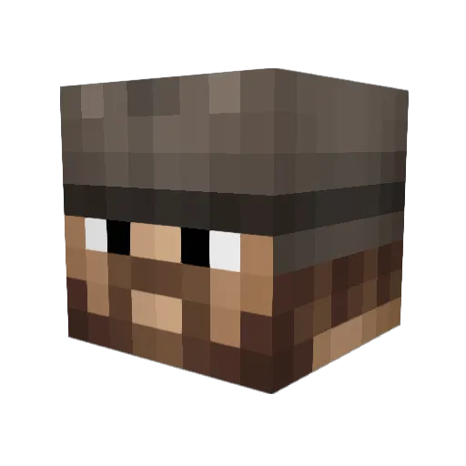 Nico_is_lost Minecraft avatar head, 3D render