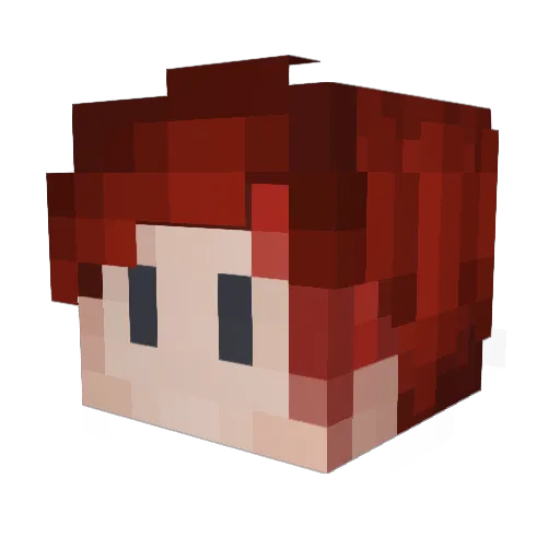 Nico_kneecaps Minecraft avatar head, 3D render