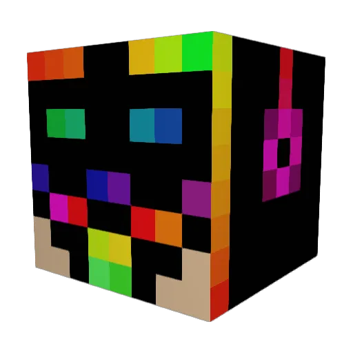 Nicocrack14 Minecraft avatar head, 3D render