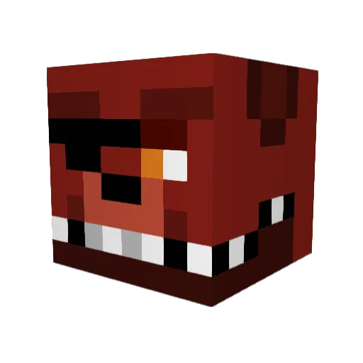 Nicoglow33 Minecraft avatar head, 3D render
