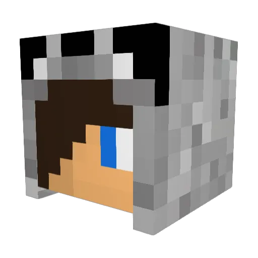 Nicoizzi1CP Minecraft avatar head, 3D render