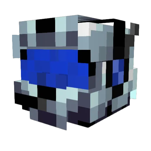 NicolaiFH Minecraft avatar head, 3D render