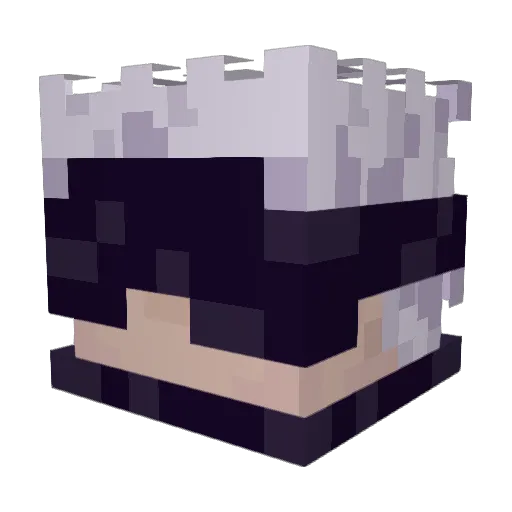 Nicolaiovic Minecraft avatar head, 3D render