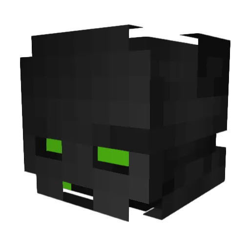 Nicolas1310Gamer Minecraft avatar head, 3D render