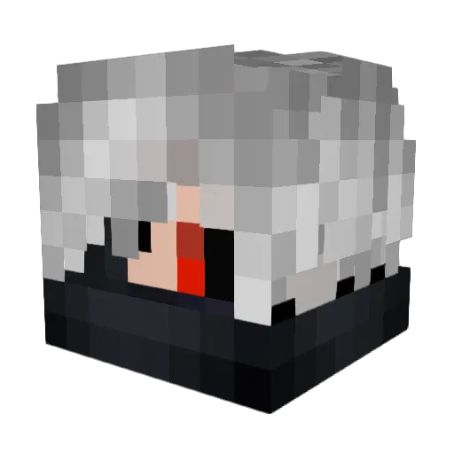 Nicolas21 Minecraft avatar head, 3D render