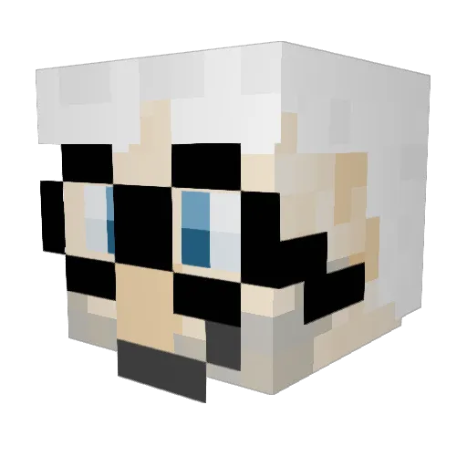 NicolasMunizaga Minecraft avatar head, 3D render